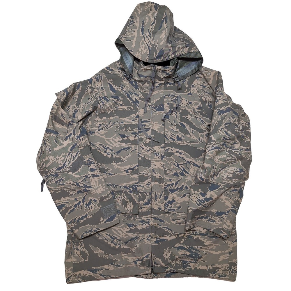 US Military Gore-Tex All-Purpose Parka Jacket Environmental Camo Green Medium M